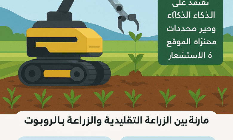 الروبوتات الزراعية